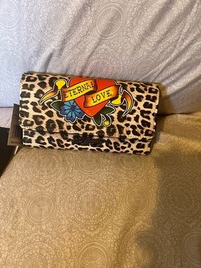 Ed Hardy Wallet New With Tags